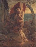 Simeon Solomon Love in Autumn oil painting on canvas